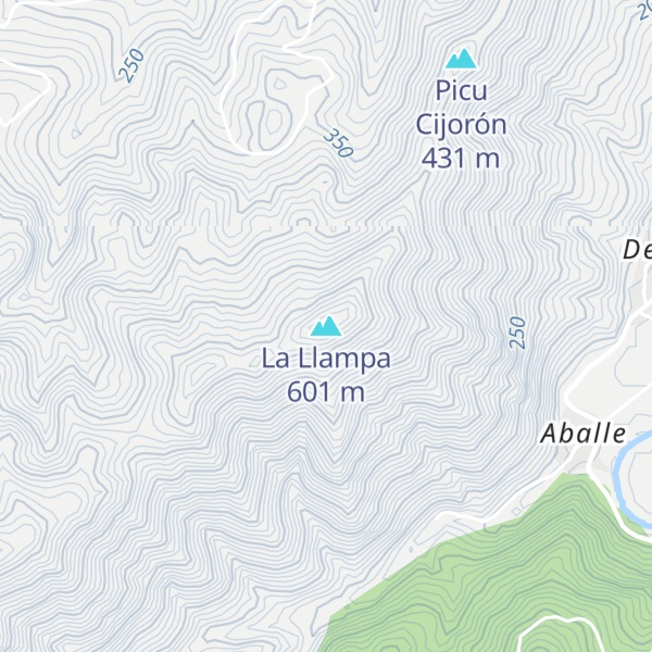 Map of La Llampa
