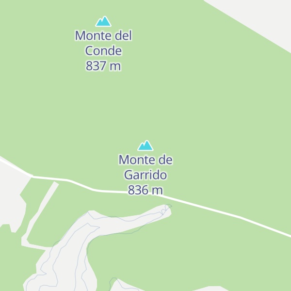 Map of Monte de Garrido