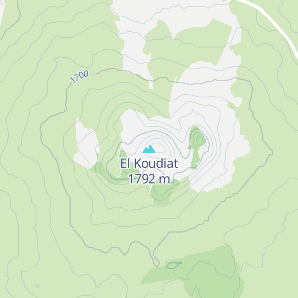 Map of El Koudiat