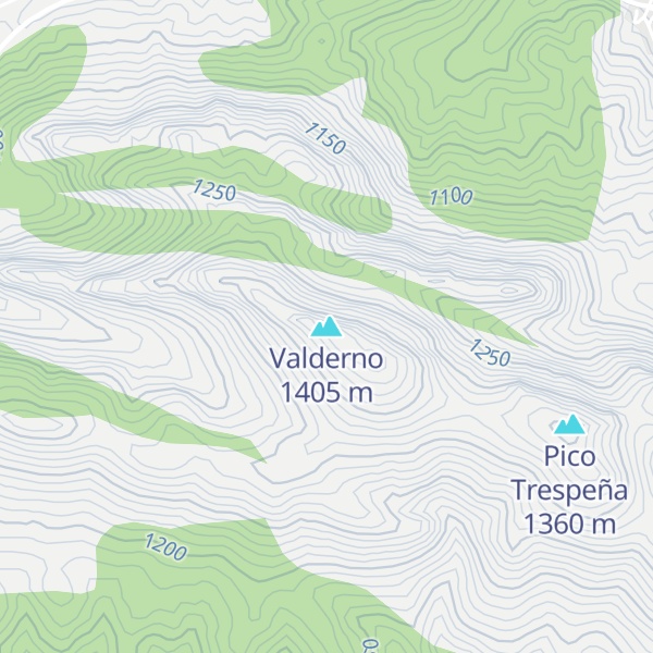 Map of Valderno