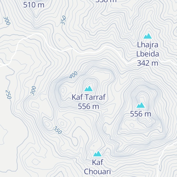 Map of Kaf Tarraf