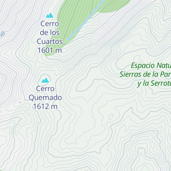 Map of Cerro de la Hormiguilla