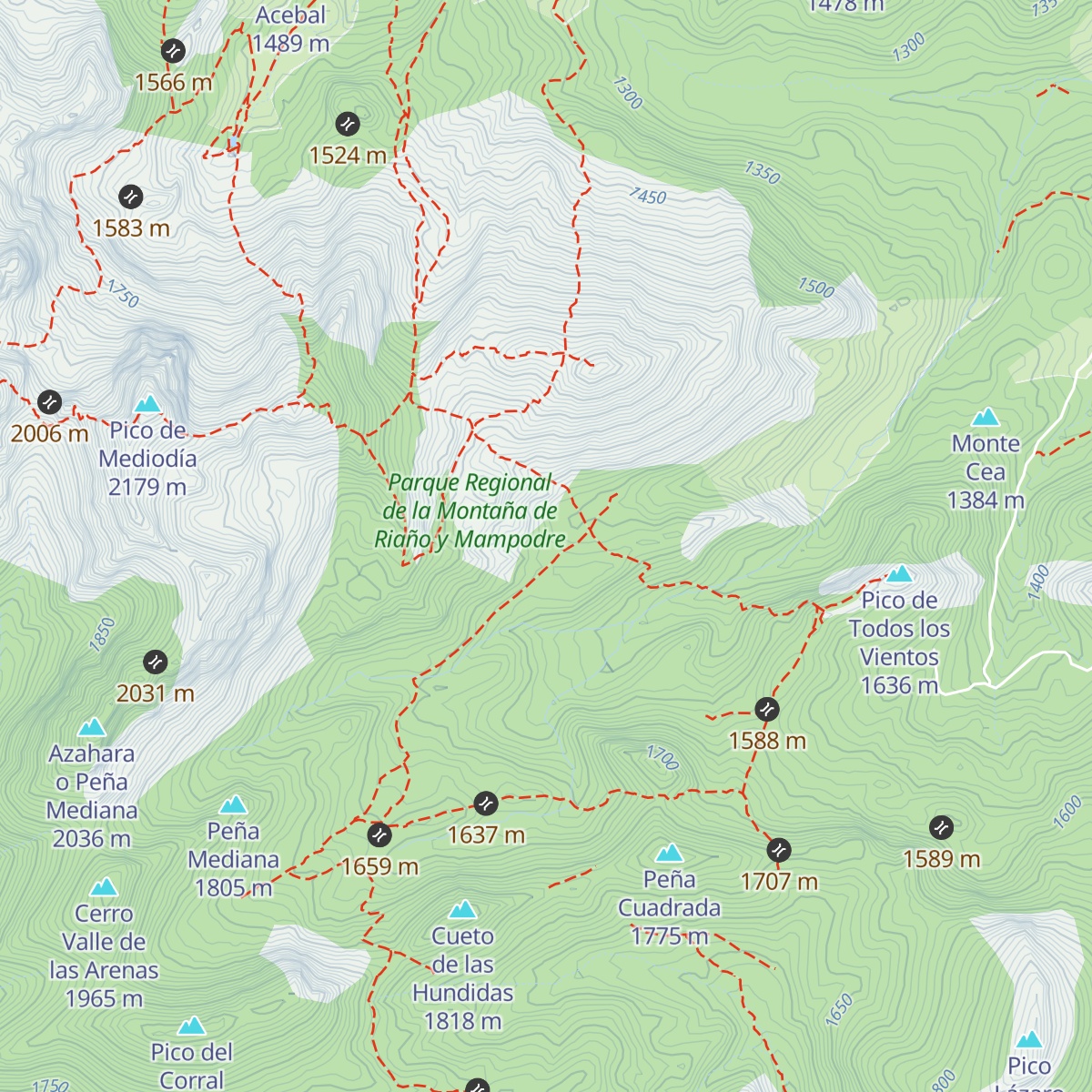 Cabaña de Escobio map