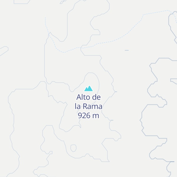 Map of Alto de la Rama
