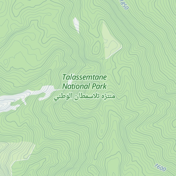Map of Jbel Aqemchine