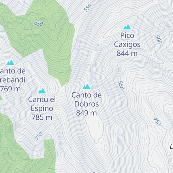 Map of Canto de Dobros