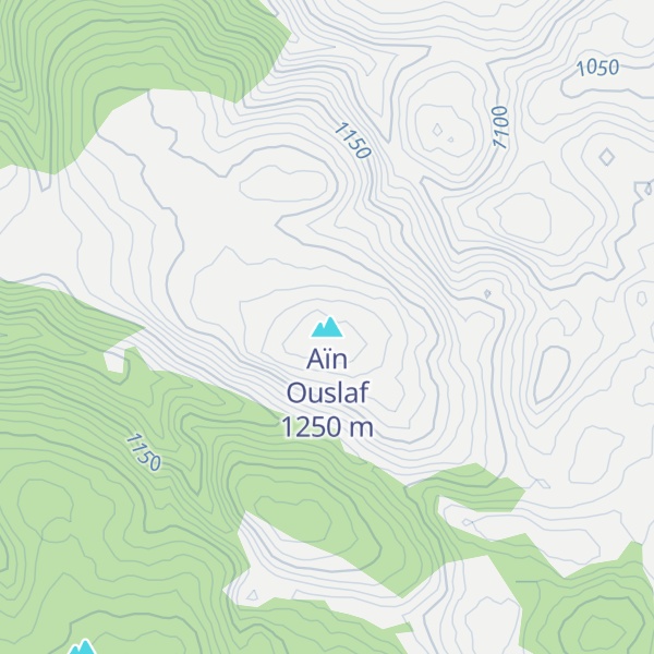 Map of Aïn Ouslaf