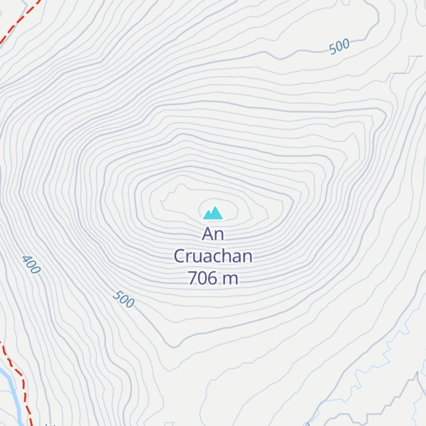 Map of An Cruachan