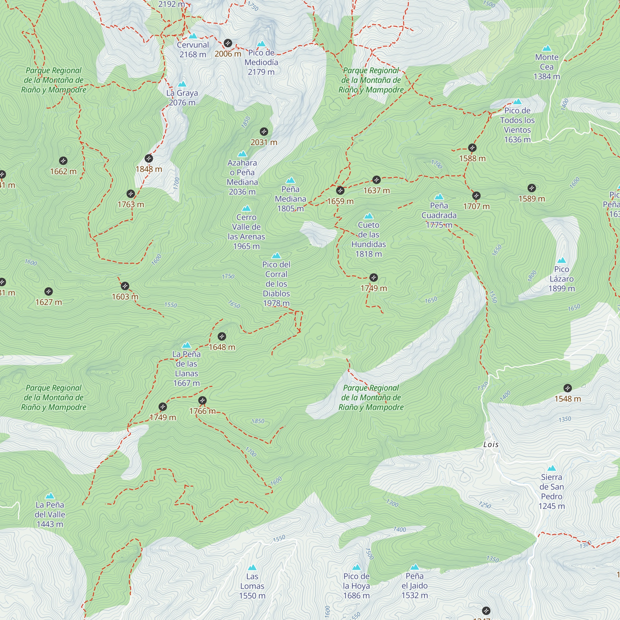 Cabaña map