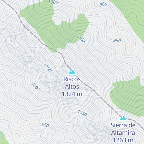 Map of Riscos Altos