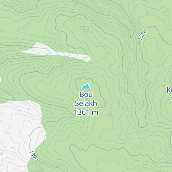Map of Bou Selakh