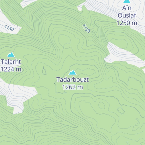 Map of Tadarbouzt