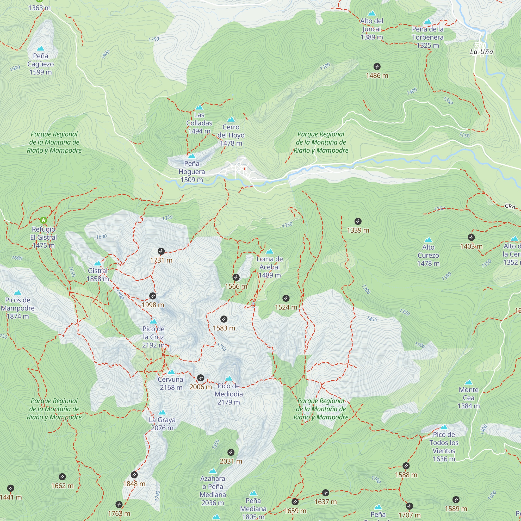 Cabaña map