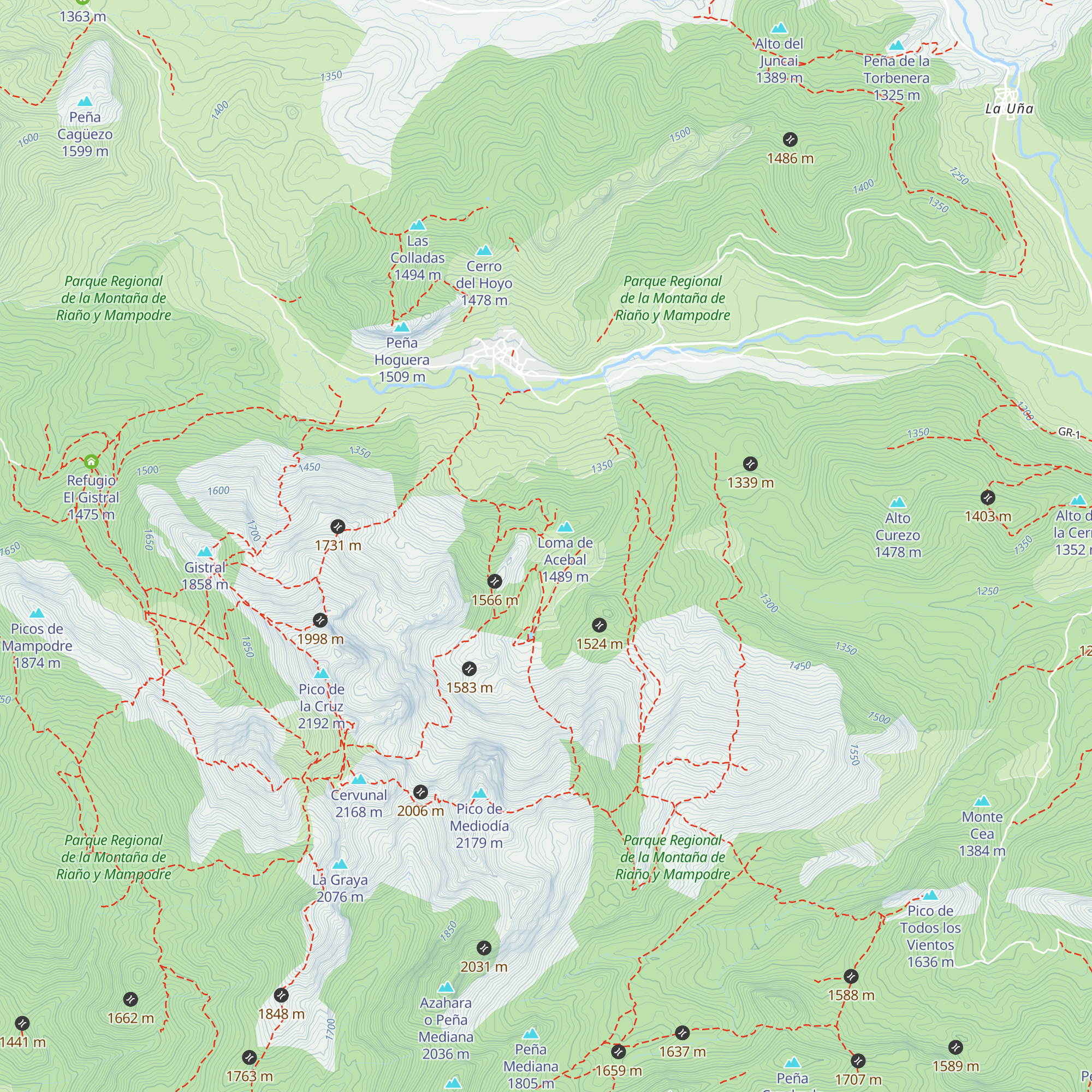 Cabaña map