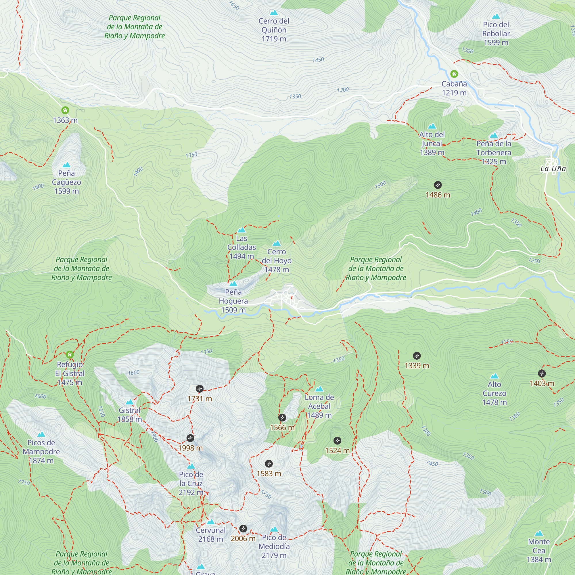Cabañas Patagónicas map