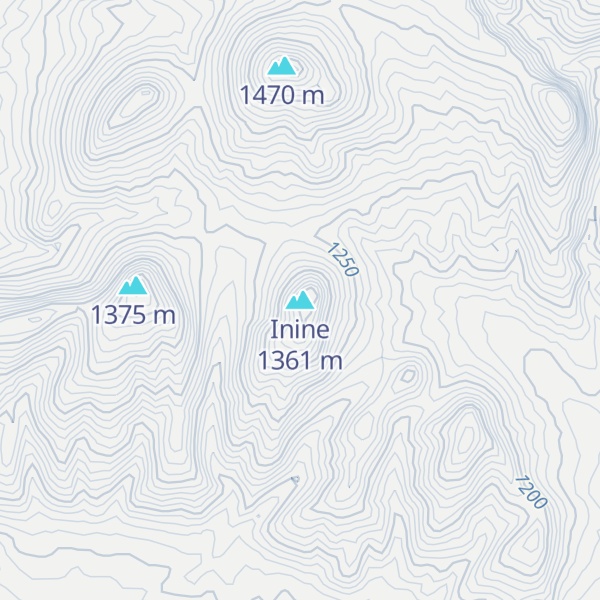 Map of Inine