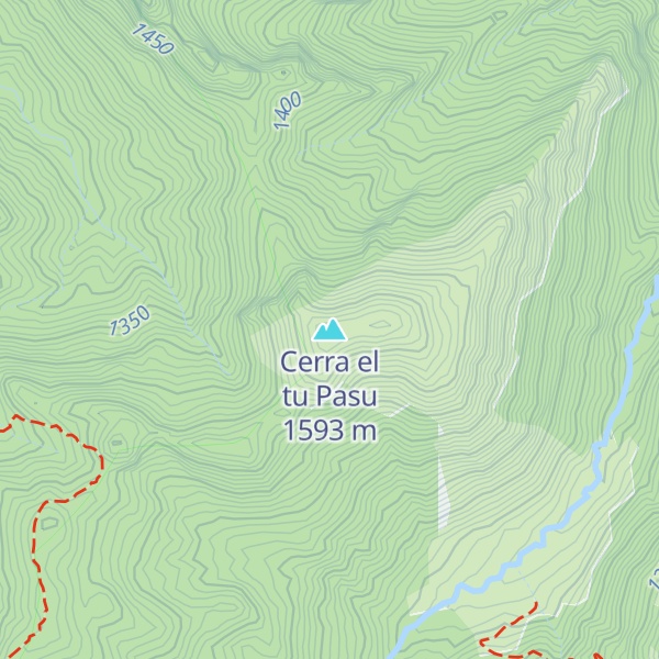 Map of Cerra el tu Pasu