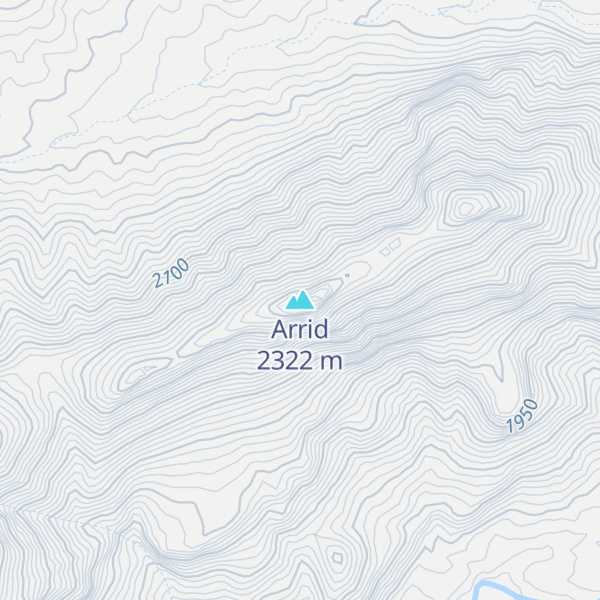 Map of Arrid