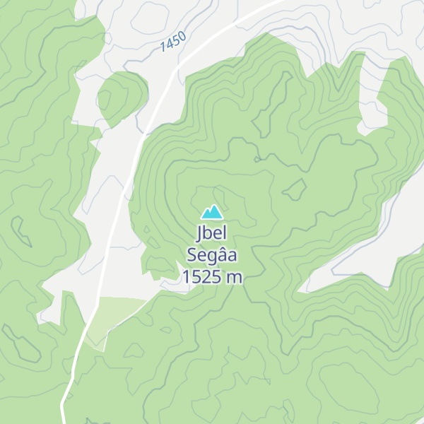 Map of Jbel Segâa