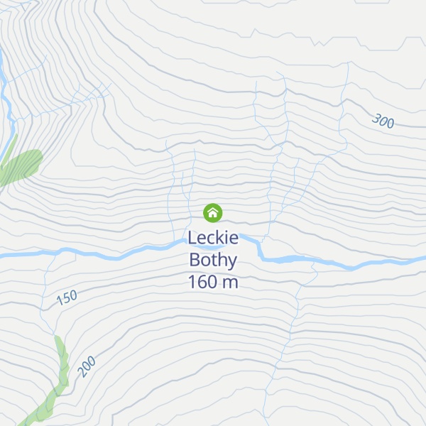 Map of Leckie Bothy