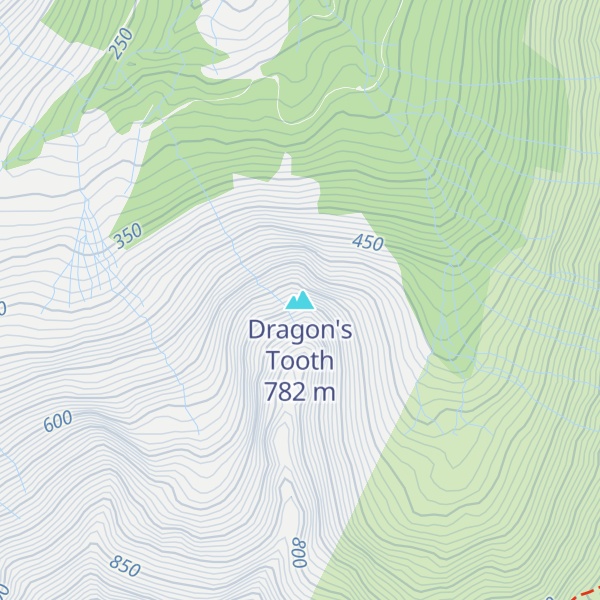 Map of Dragon's Tooth