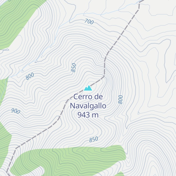 Map of Cerro de Navalgallo