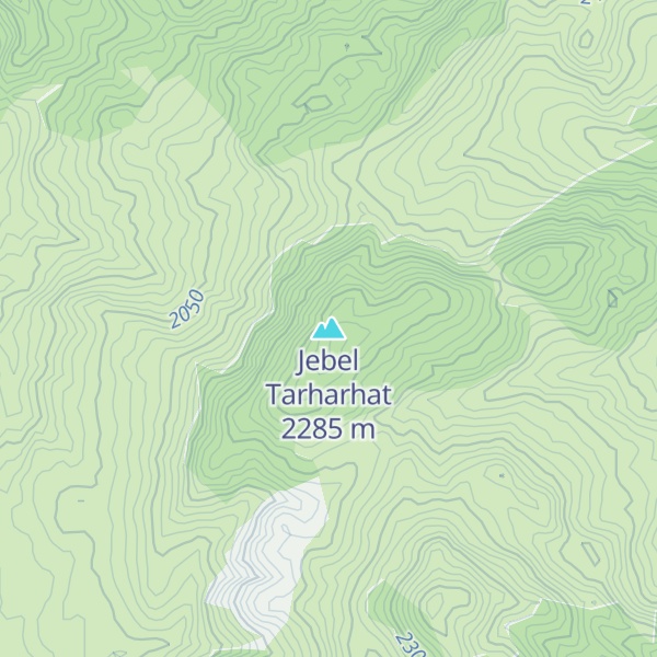 Map of Jebel Tarharhat