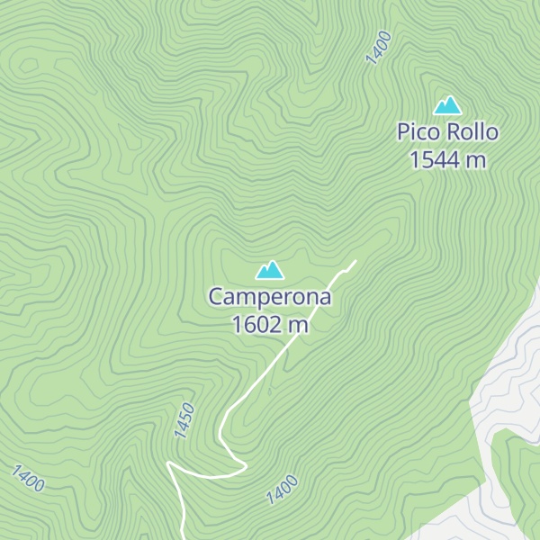 Map of Camperona