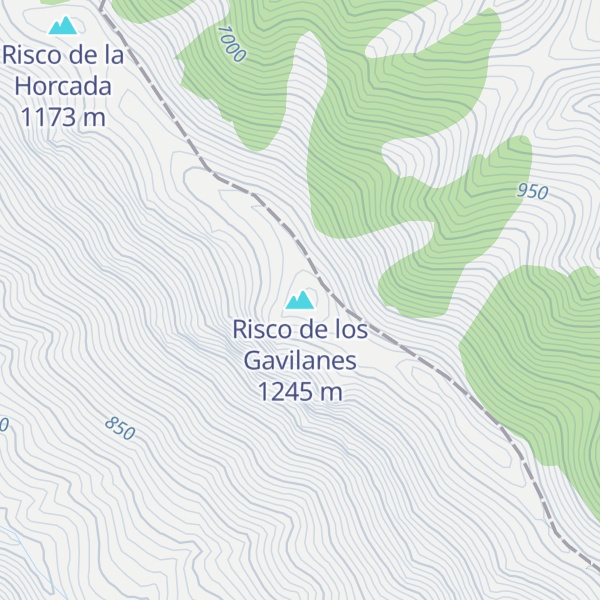 Map of Risco de los Gavilanes