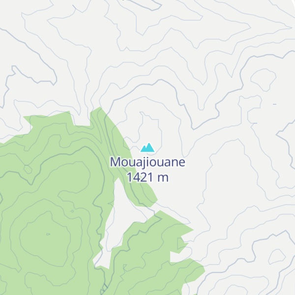 Map of Mouajiouane