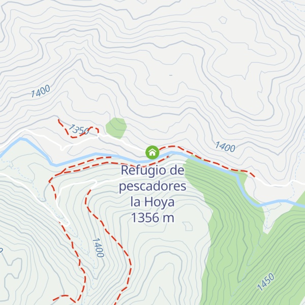 Map of Refugio de pescadores la Hoya