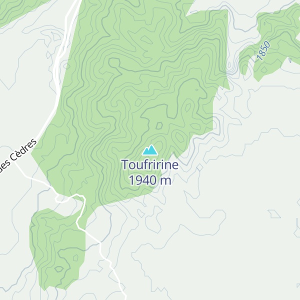 Map of Toufririne