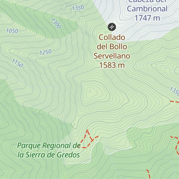 Map of Cabeza de Cereceda