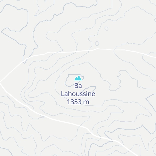Map of Ba Lahoussine