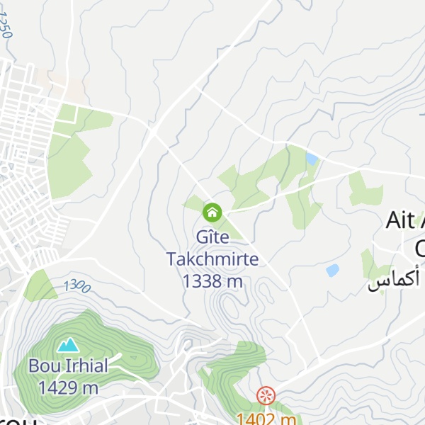 Map of Gîte Takchmirte