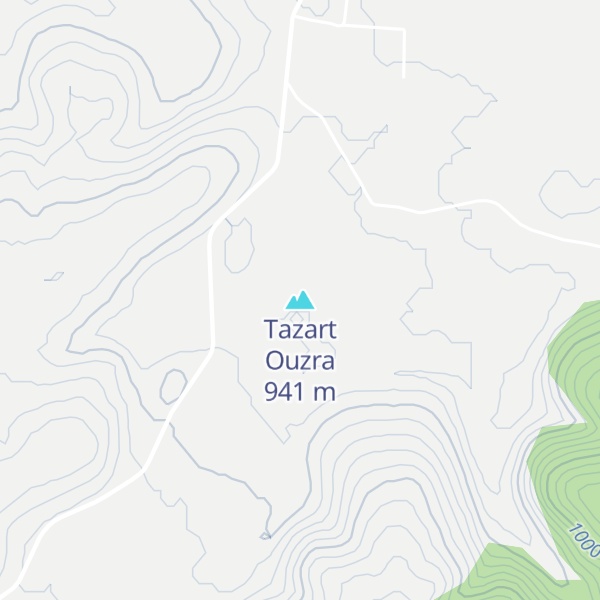 Map of Tazart Ouzra