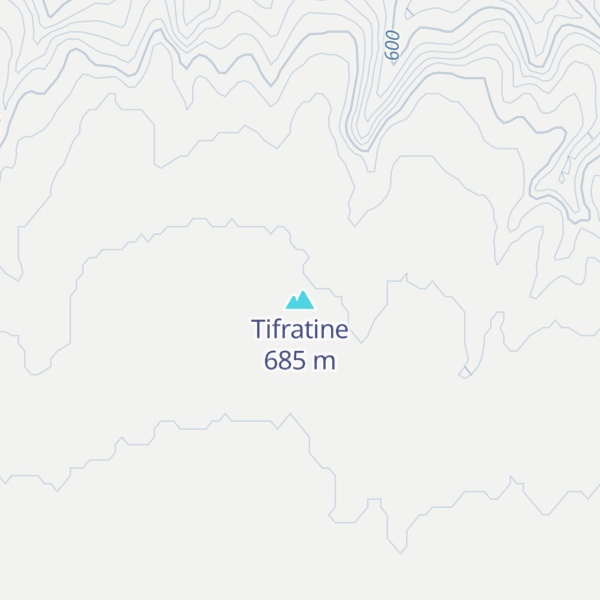Map of Tifratine
