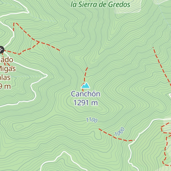 Map of Canchón
