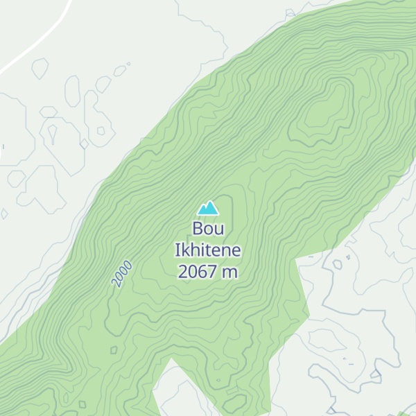 Map of Bou Ikhitene