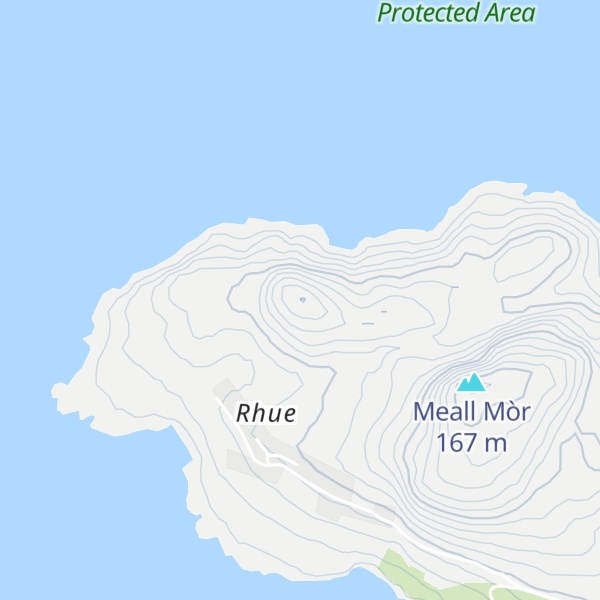 Map of Meall Garbh
