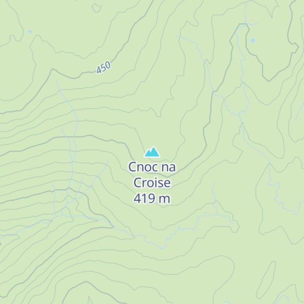 Map of Cnoc na Croise