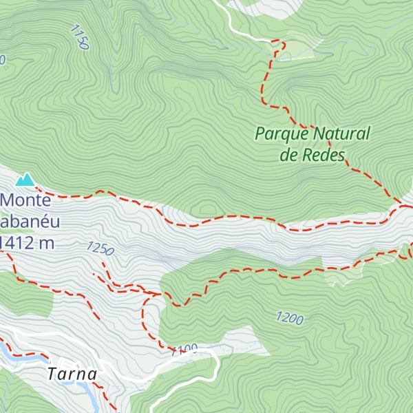 Map of Peña Grayal