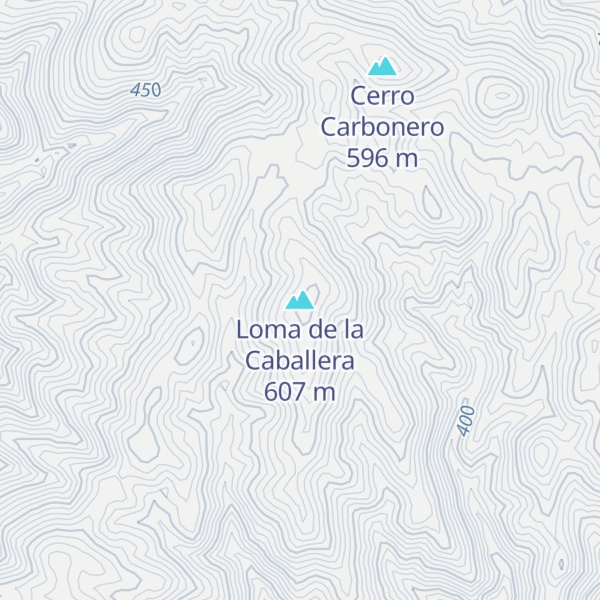 Map of Loma de la Caballera