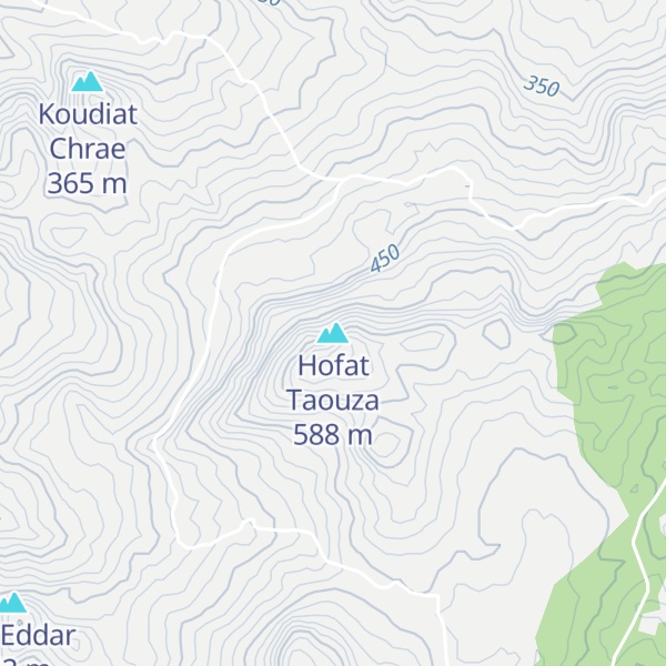Map of Hofat Taouza