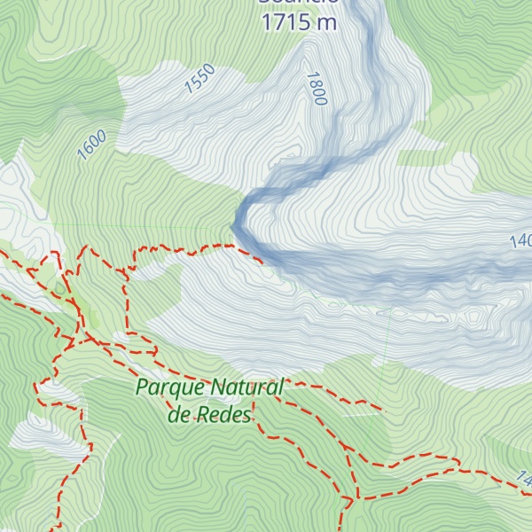Map of Pico Tiatordos
