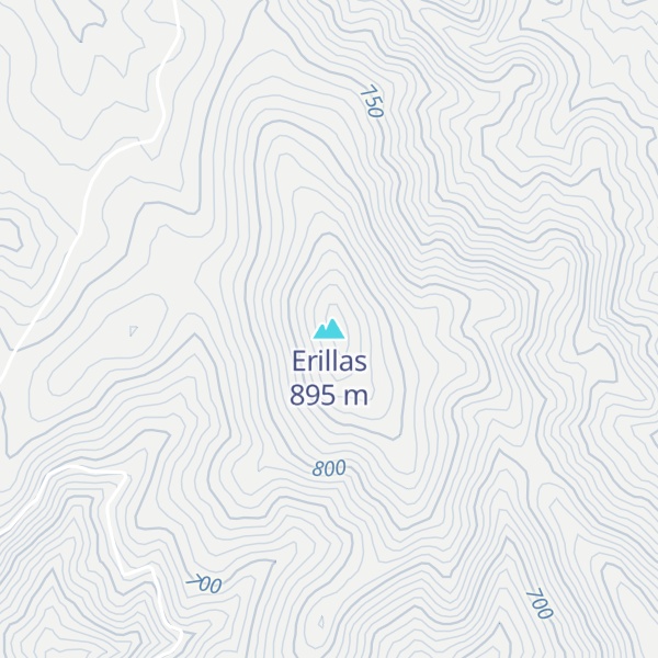 Map of Erillas