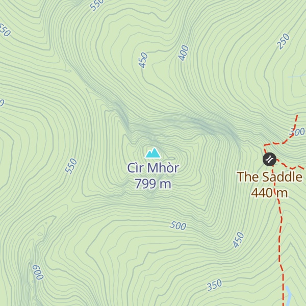 Map of Cìr Mhòr