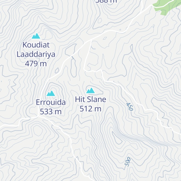 Map of Hit Slane