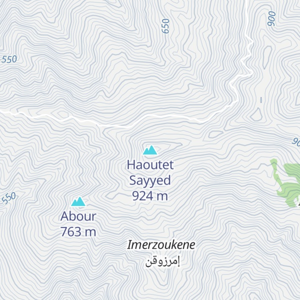 Map of Haoutet Sayyed