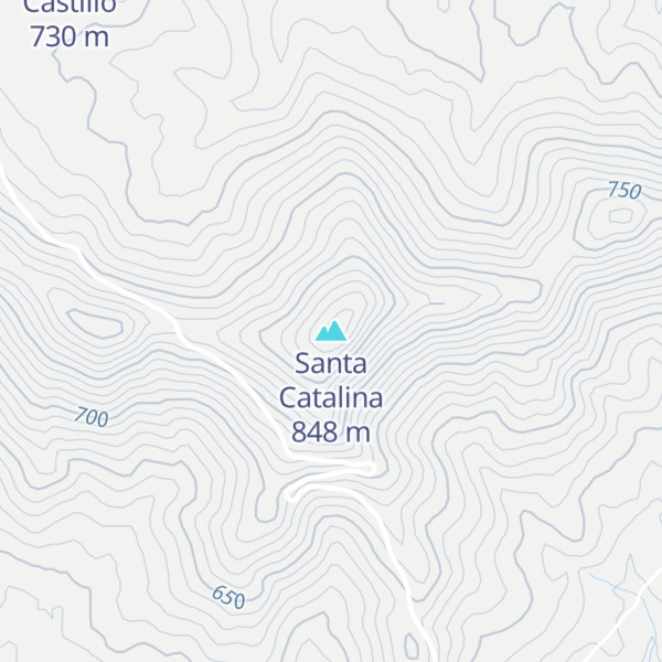 Map of Santa Catalina